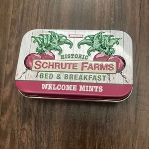 The Office Dwight Schrute Beet Farm mint tin